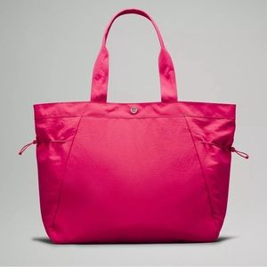 Lululemon Side Cinch Bag NWT - raspberry coulis